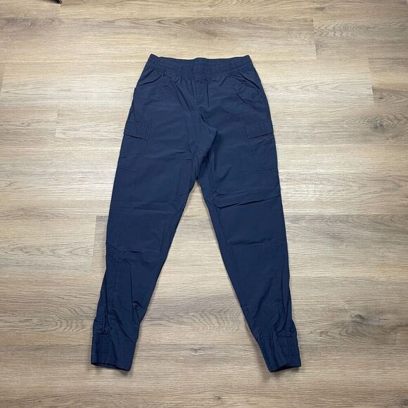 The North Face Pants Womens 6 Blue Hiking Cargo Outdoor Lightweight - Picture 1 of 11
